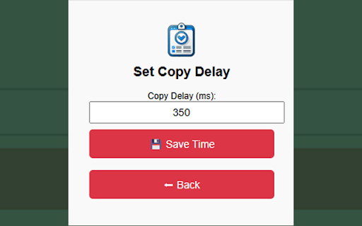 Clipboard Auto Copy :: Automatically copy stored text with a customizable delay.