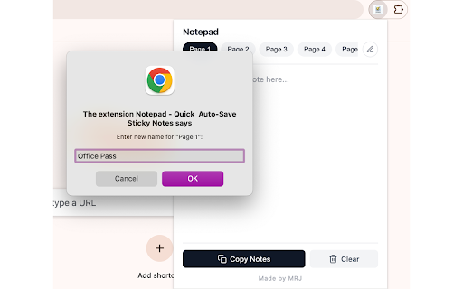 Notepad - Quick & Auto-Save Sticky Notes :: A fast, offline, multi-tab Chrome Notepad extension. Auto-saves your text instantly as sticky notes.