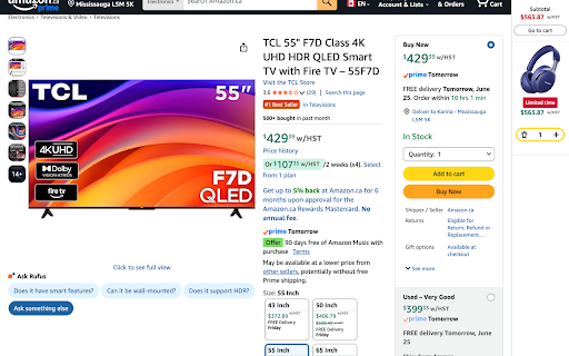 Sales Tax Gross-Up for Amazon.ca :: Adds your province's sales tax to prices on Amazon.ca, so the price you see reflects what you'll actually pay at checkout.