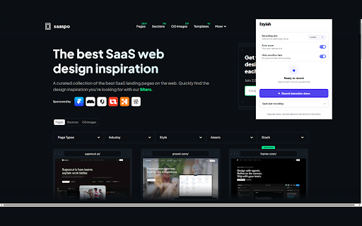 Ezyiah Demo Studio :: Record clicks in a web app and export a self-contained interactive HTML demo.