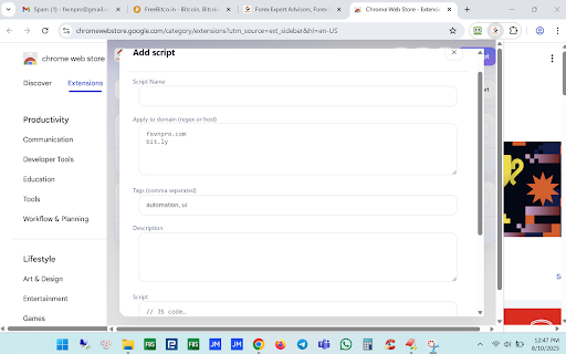 FXVNPRo Script Manager :: FXVNPRo.com - Create, edit, and run your own userscripts securely on any website.