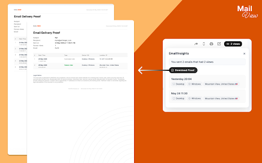 MailView – Gmail Email Tracker, Read Statistics & Proof of Receipt Reports :: Track email opens in Gmail with real-time read receipts, open notifications, and proof of receipt — know when your emails are read.