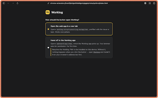 Worklog :: Log work in Worklog straight from a GitHub issue or a Productive task.
