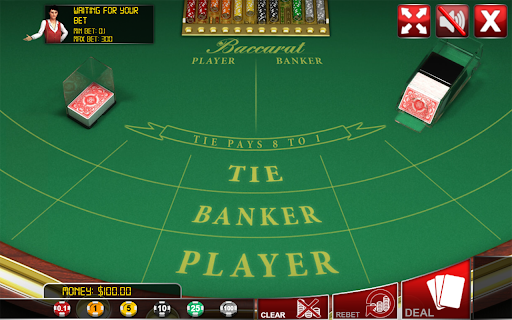 Baccarat :: Baccarat — card game betting on player, banker, tie.