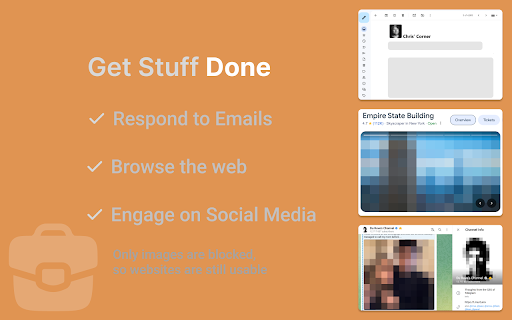 Pixelify :: Block distractive images on websites to focus and get more work done