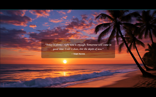 Mind Lift :: Get motivated every time you open a new tab with inspirational quotes and beautiful backgrounds.