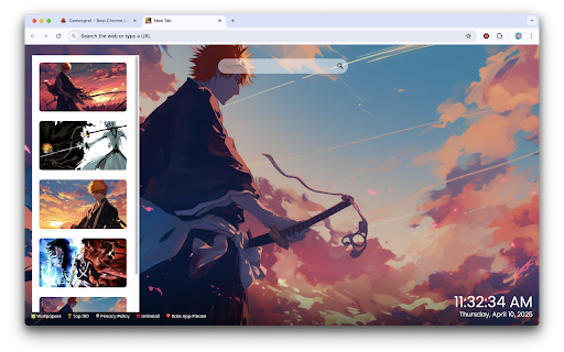 Bleach Wallpapers :: Transform your browser with Bleach Wallpapers – epic moments and Soul Reapers in every new tab!