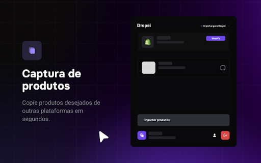 Dropei :: Copie produtos de outras plataformas, edite manual ou com uso de inteligência artificial e envie diretamente para sua loja.
