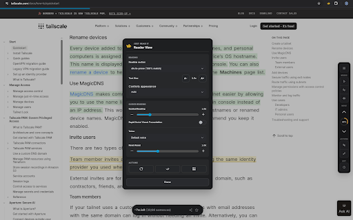 Web Reader :: A web reader that makes long articles easier and more enjoyable to read.”