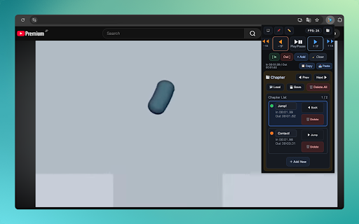 Key Pose Lab キーポーズ・ラボ | Animation Study Player :: Frame-by-frame stepping with configurable step size, loop marks, and chapter notes for HTML5 video.