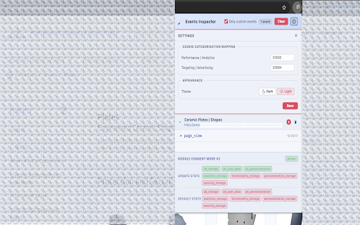 GA4 Events Inspector :: Debug GA4 events, parameters, and Consent Mode v2 directly in your browser.