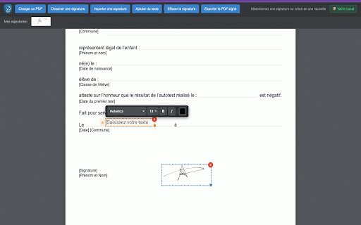 LocalSign – Free PDF Signer | Edit & Write in PDF :: Free PDF signer – Edit and write in PDF documents directly in your browser. Your files never leave your computer.