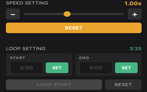 PitchShifter - Video Pitch Controller :: Adjust pitch and speed of videos independently with A/B loop functionality. Compatible with YouTube and YouTube Music.