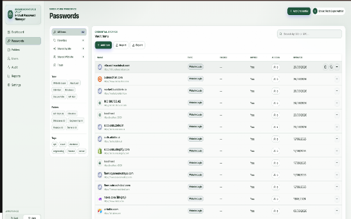 E-Vault Password Manager :: E-Vault Password Manager — secure password autofill for your organization.