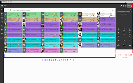 3CX groups and more :: Extends the 3CX client with groups and more.