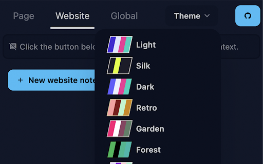 Notes by URL :: A simple note-taking extension that allows you to take notes on any webpage.