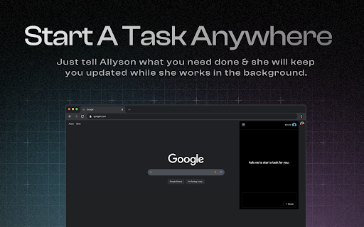 Allyson - AI Web Agent - Pay As You Go OpenAI Operator Alternative :: AI Web Agent at Scale