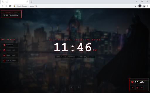 The Batman HD Wallpaper New Tab :: Customize new tab with a Batman wallpaper extension and display a 4k batman wallpaper on your screen.