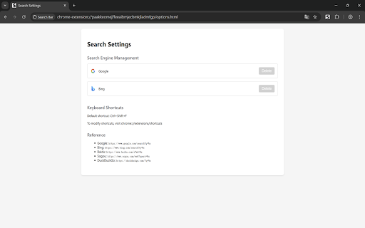 Search Bar :: A simple search bar overlay.