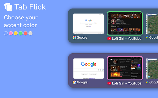 Tab Flick ✨ — switch your tabs fast, like on Windows or macOS :: Inspired by the familiar Alt+Tab window switcher on Windows, Tab Flick brings the same fast, muscle-memory flow — triggered by…