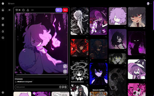 Pinterest AMOLED Theme :: Forces Pinterest to use a pure AMOLED black theme that actually works