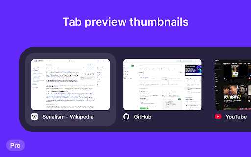 AltCue - Tab Switcher :: Rotate through your recent tabs with a keyboard shortcut just like Alt Tab or Command Tab on your computer.