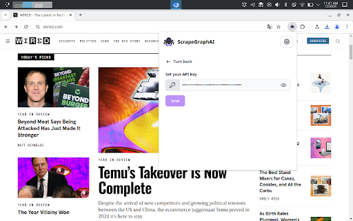 ScrapeGraphAI :: ScrapeGraphAI Chrome Extension is a powerful web scraping tool that seamlessly integrates with your browser, allowing you to…