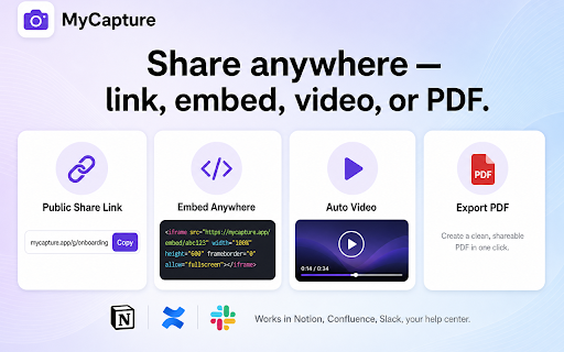 MyCapture :: Free step-by-step guide maker: record clicks on any page and turn them into tutorials.