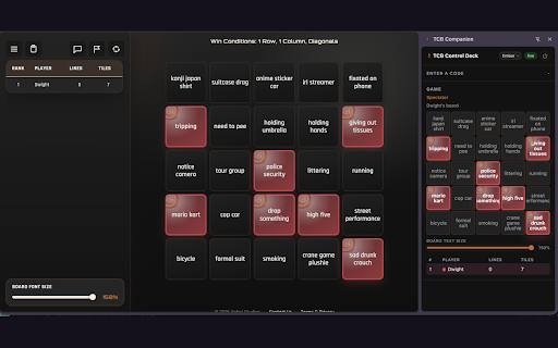 TCB Companion :: Control deck, live notifications, SpeedRunner Attack controls, and one-click quick-resume for TCB games.