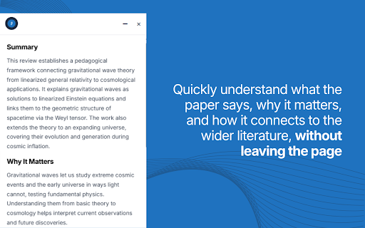 Faculti :: Instantly summarize academic papers, get key concepts, and find related research