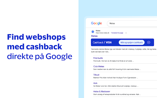 CashbackmedVisa.dk Helper :: Gå aldrig glip af cashback igen