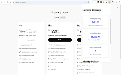 Smart Subscription Tracker & Reminder :: Track and manage all your subscription payments with timely renewal reminders