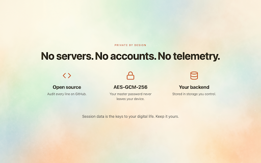 Session Stash :: Manage and switch multiple account sessions per site. Encrypted cookie and localStorage sync via Cloudflare KV.