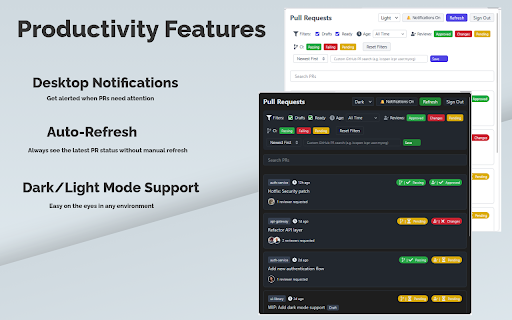 PR Tracker :: Track and manage your GitHub pull requests