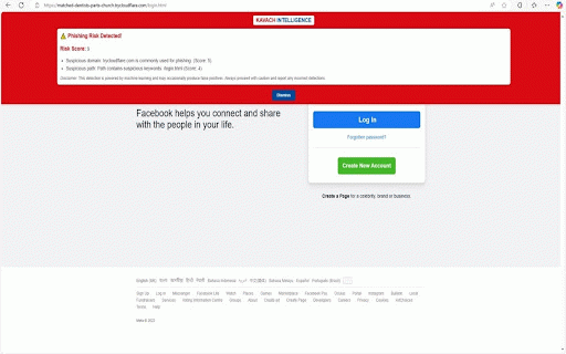 Kavach Intelliguard :: Unified web safety, banking security, and content protection by Kavach Intelligence with AI-powered phishing protection.