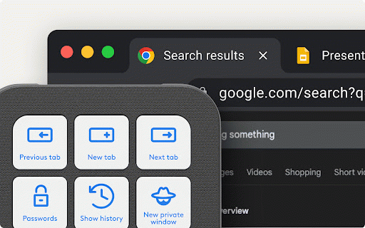 Logi Web Extension :: The Logi Web Extension for Chrome supports Logitech plugins by monitoring windows, tabs, URLs, and enabling browser actions.