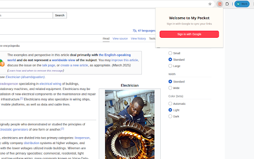 My Pocket :: A focused space to store, revisit, and organize your favorite links