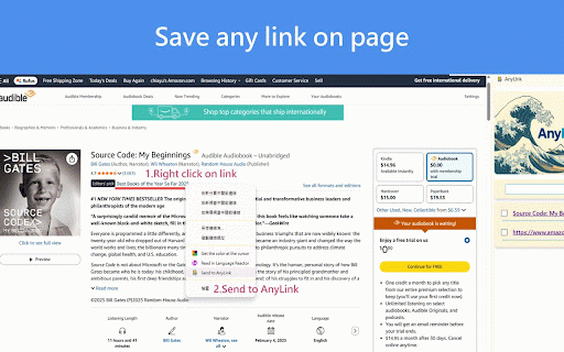 AnyLink :: Save links anywhere. Access anytime