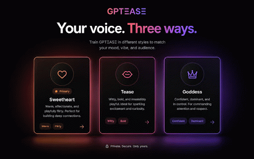 GPTease AI :: GPTease is an AI assistant for content creators.