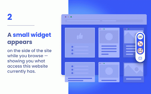Secure & Private Browsing by Futureproof :: Know when any site uses your camera, microphone, location, or sends notifications — and change access without leaving the page.