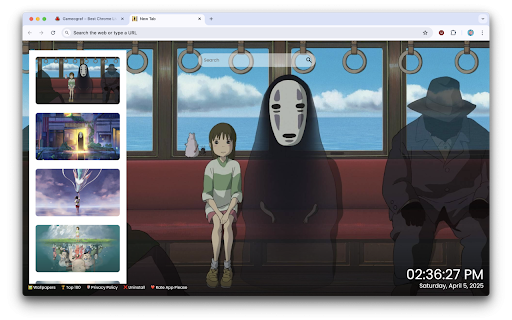 Spirited Away Wallpaper :: Transform your new tab with Spirited Away Wallpaper – a mystical journey through Studio Ghibli’s most iconic fantasy world