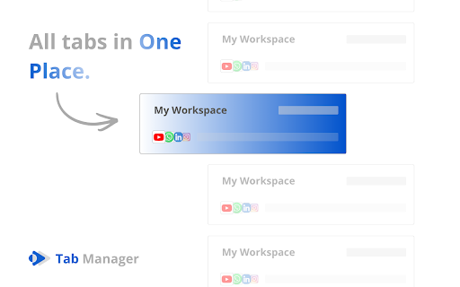 Tab Manager by Codeengo :: Stop tab overload and save RAM. Save workspaces and suspend inactive tabs to keep your browser fast via the side panel.