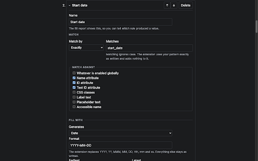 FieldFiller :: Fill every form control on a page with plausible dummy data in one action.