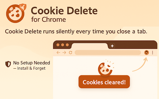 Cookie Delete for Chrome :: Use this extension to auto-delete cookies instantly when you close a tab for better privacy