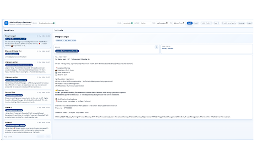 Linkedin Job Saver :: Save LinkedIn job posts you visit and sync them to your personal dashboard.
