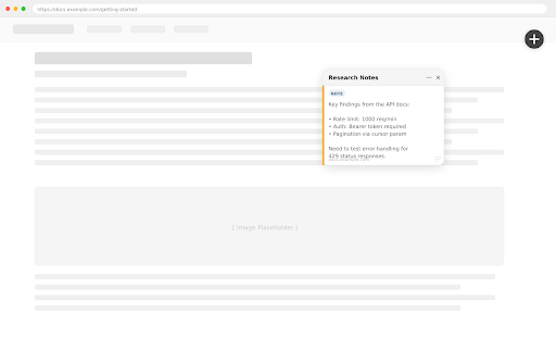 Sticky Notes Anywhere :: The ultimate tool for taking quick notes anywhere on the web, with a unified notepad sidebar.