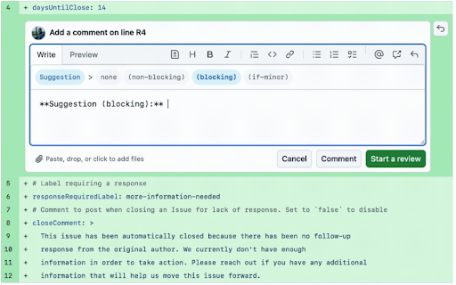 GitHub Conventional Comments :: A browser extension to help you write conventional comments.
