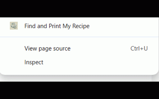 Print My Recipe :: Quickly print recipes by bypassing ads and junk!