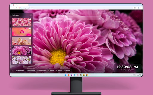 Pink Flower Wallpapers – Floral Nature Backgrounds :: Brighten your browser with elegant pink flowers, soft pastel petals, and blooming floral nature backgrounds.