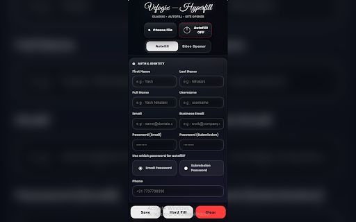 HyperFill :: Side-panel autofill with unified fill.js, Excel import, and deep debug logs.